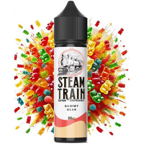 Gummy Bear Steam Train Disposable Edition Flavour shot 20/60ml