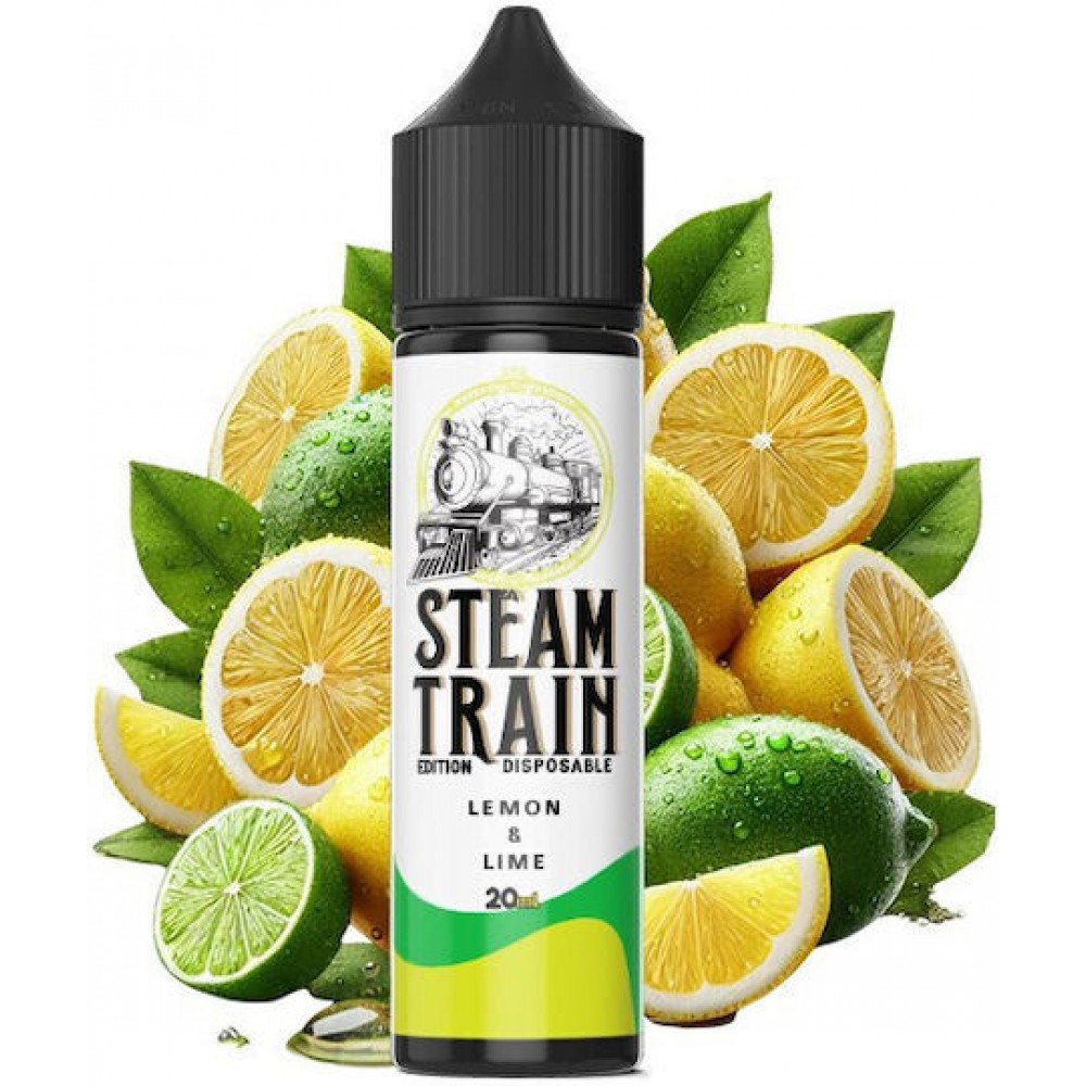 Lemon and Lime Steam Train Disposable Edition Flavour shot 20/60ml