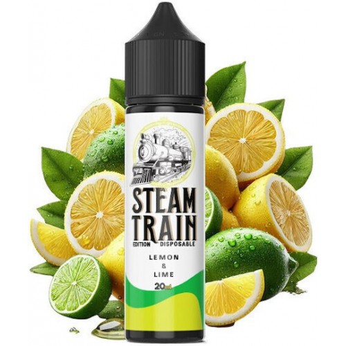 Lemon and Lime Steam Train Disposable Edition Flavour shot 20/60ml