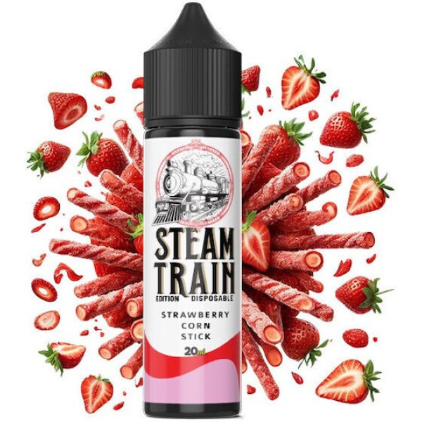Strawberry Corn Stick Steam Train Disposable Edition Flavour shot 20/60ml