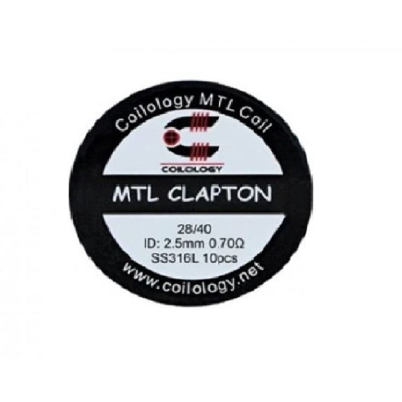 Coilology MTL Clapton Coil SS316L 0.7ohm 10τμχ