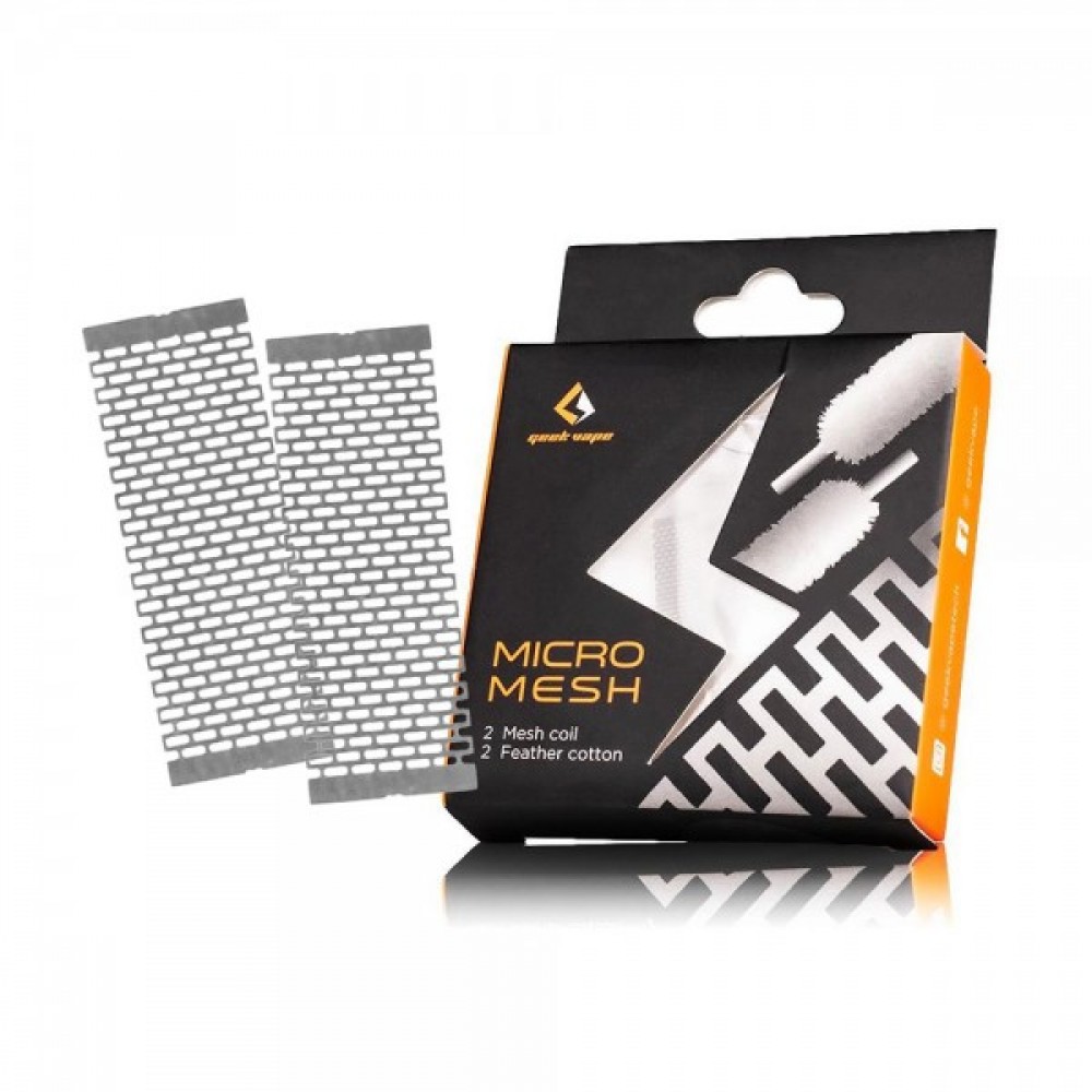 Geekvape Zeus X Mesh Micromesh N80 0.17Ω Coil 0.17ohm 2τμχ Πρώτες Ύλες