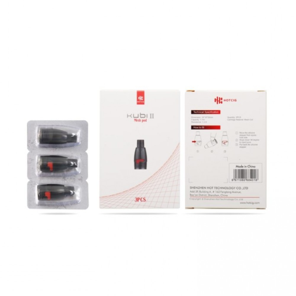 Hotcig Kubi 2 Mesh 1.2ohm Ανταλλακτικό Pod 1Τμχ Ατμοποιητές