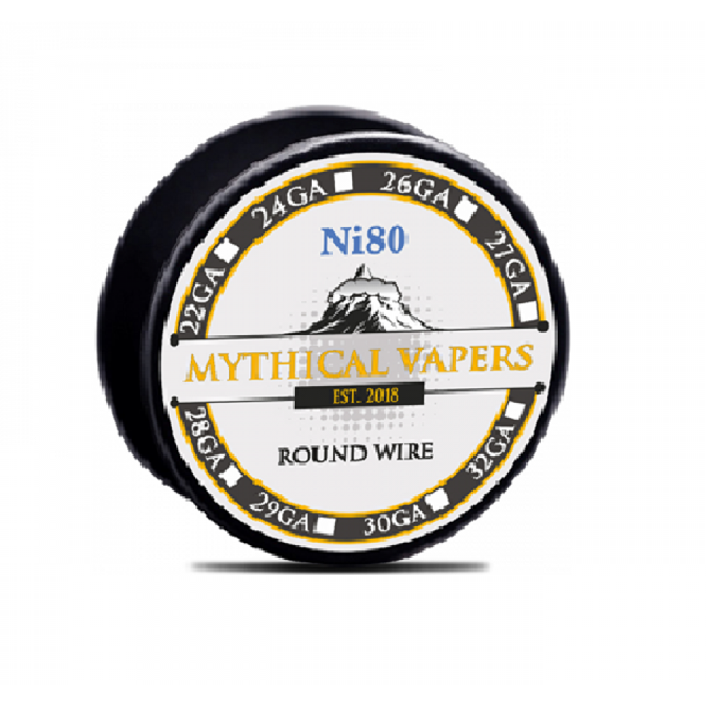 Mythical Vapers Ni80 27GA (0.36mm) 10m 1τμχ. Πρώτες Ύλες