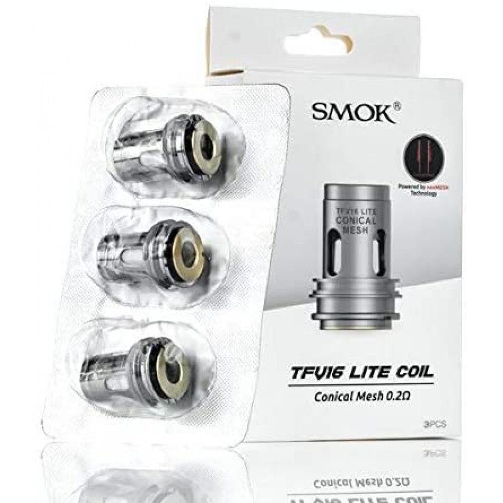 Smok Tfv16 Lite 0.2Ω Conical Mesh 1τμχ Ατμοποιητές Με Έτοιμες Αντιστάσεις