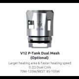 Smok 0.2 Dual Mesh Tfv12 Prince Coil 1 ΤΜΧ 2