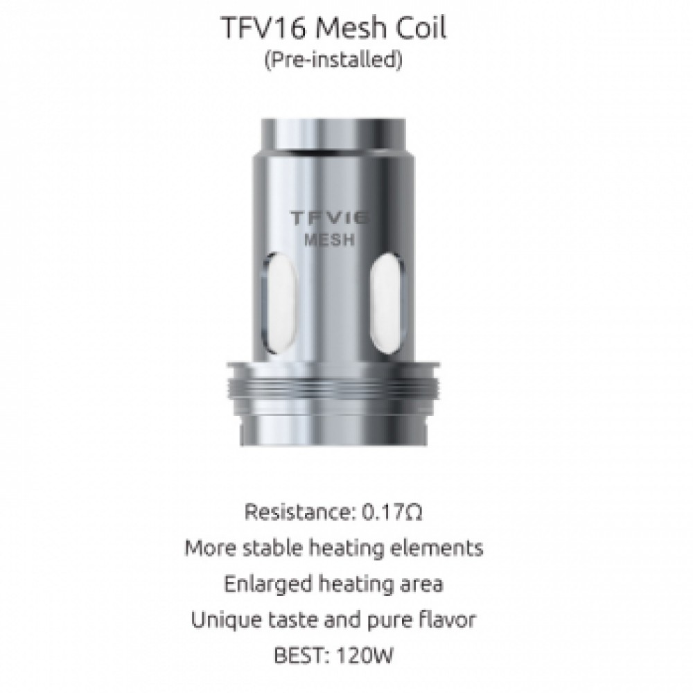 Smok Tfv16 0.2 Conical Mesh Coil 1 ΤΜΧ Ατμοποιητές