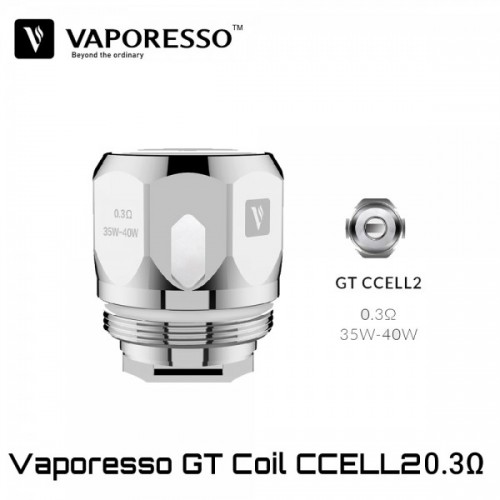Vaporesso NRG GT CCELL2 0.3 Ohm Coils 1 ΤΜΧ
