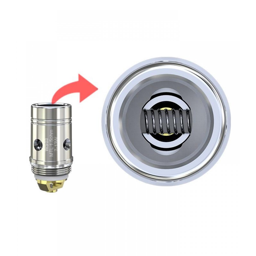 Wismec WS03 Mtl 1.5 ohm Coil 1 ΤΜΧ Ατμοποιητές