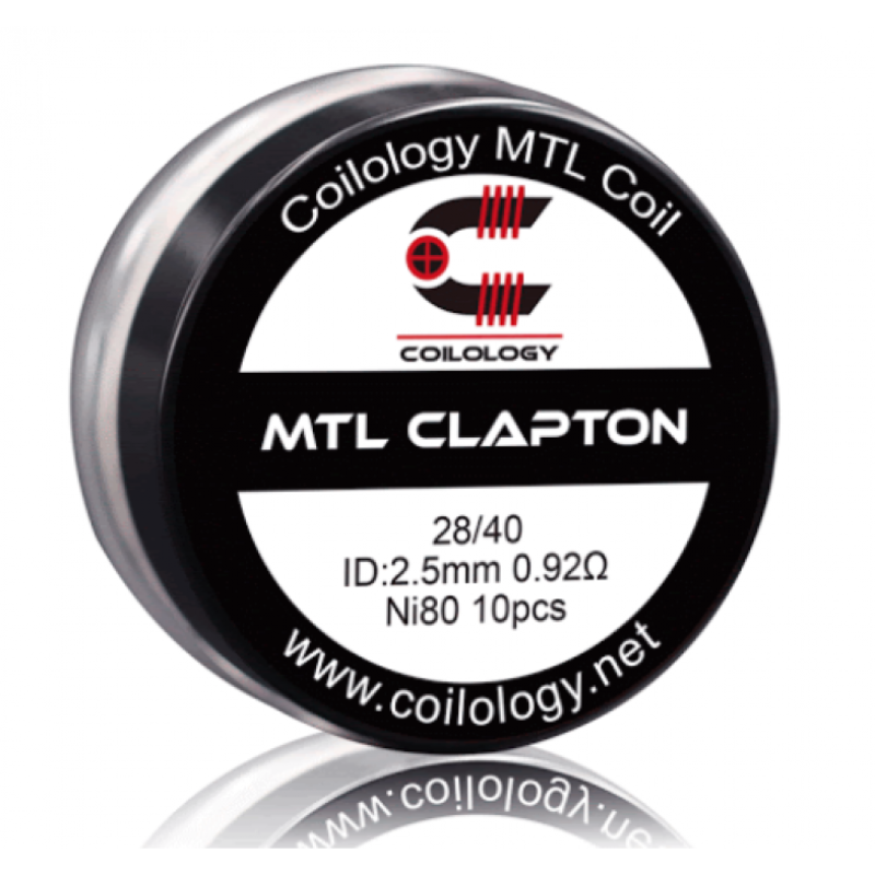 Coilology MTL Clapton Coil Ni80 0.92ohm 10τμχ