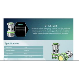 Eleaf EP 1.2ohm Coil 1τμχ Ατμοποιητές