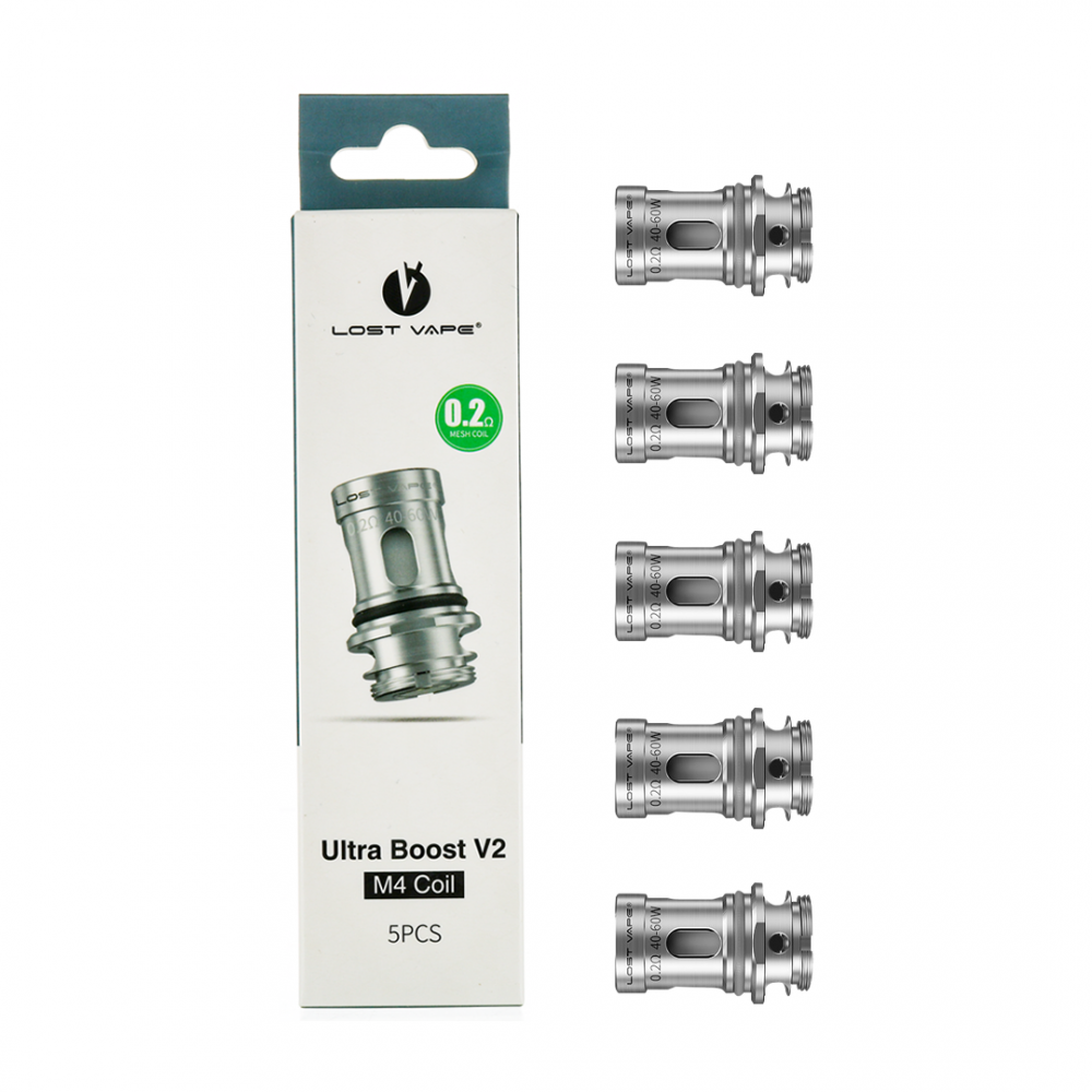 Ultra Boost V3 0.2 Ohm Mesh M4 Coil Lost Vape 1 Τμχ Ατμοποιητές