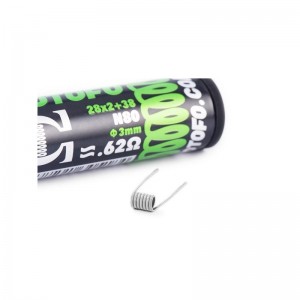 Αντιστάσεις Premade Wotofo Ni80 10Pcs Packet Πρώτες Ύλες