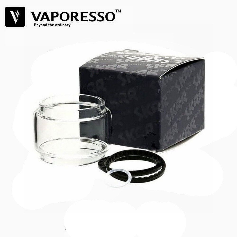 Vaporesso SKRR-S & NRG-S 8ml Glass Ανταλλακτικό Γυαλί  Ατμοποιητές