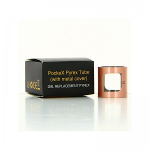 Aspire pockeX Tube Glass Ανταλλακτική Δεξαμενή 2ml Black  Ατμοποιητές