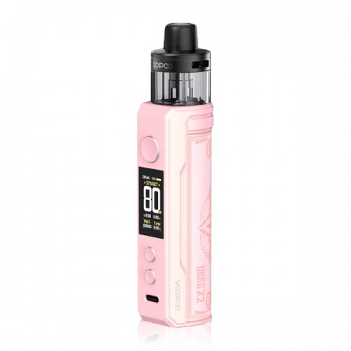 Voopoo Drag X2 Pod 5ml 80w Kit Glow Pink