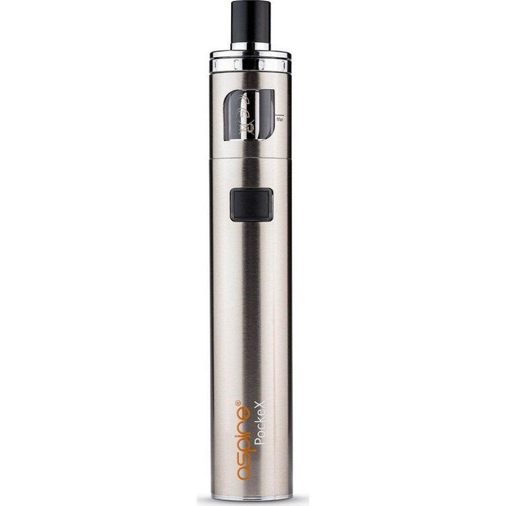 Aspire PockeX Pocket AIO 1500mah 2ml Silver Ηλεκτρονικό Τσιγάρο