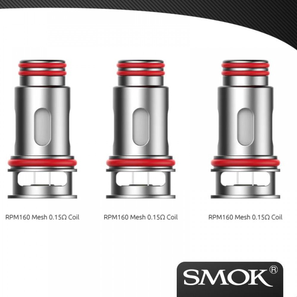 Smok Rpm 160 Pod Coil 0,15 Ohm Τμχ1 Ατμοποιητές