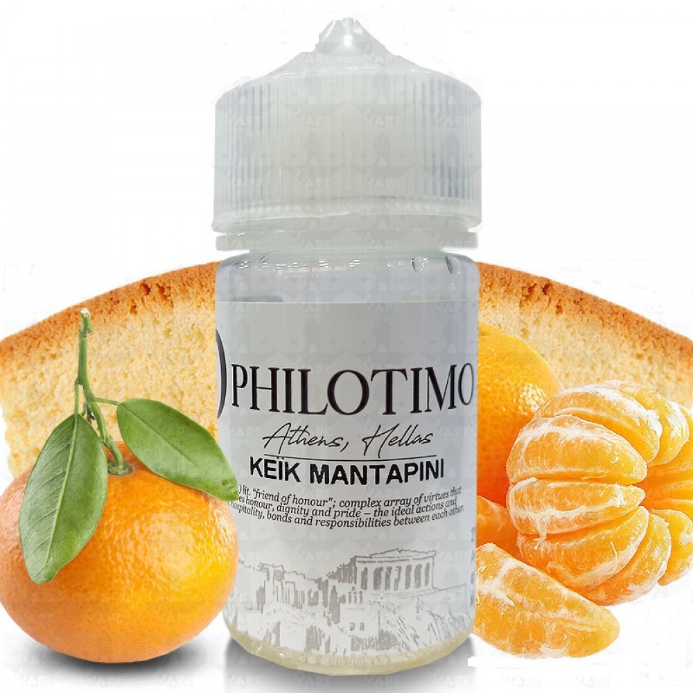 Κέικ Μανταρίνι Philotimo Flavour Shots 60ml Flavorshots
