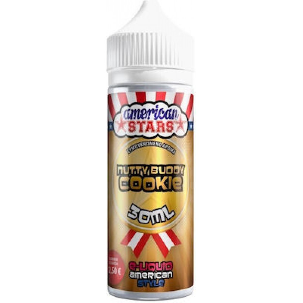 Nutty Buddy Cookie American Stars Flavour Shot 120ml Flavorshots