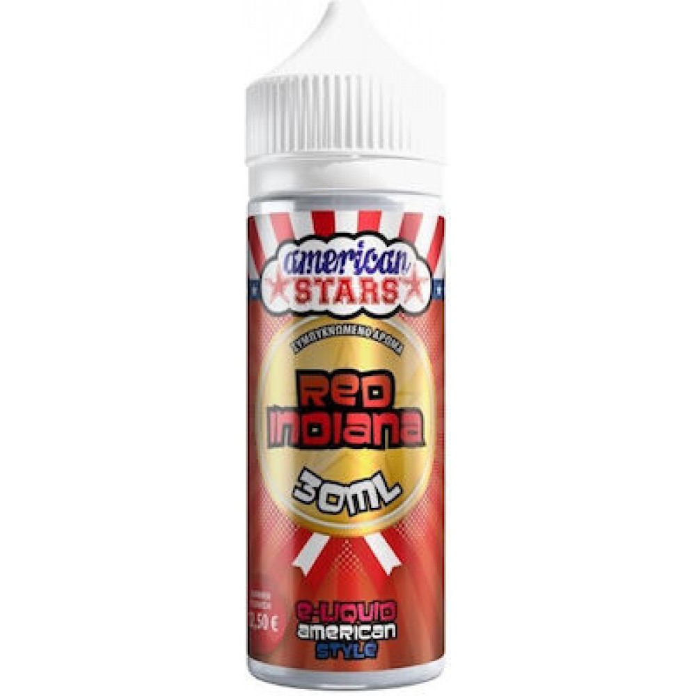 Red Indiana American Stars Flavour Shot 120ml Flavorshots