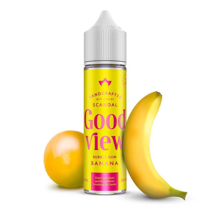 Bubblegum Banana 20/60ML Good View by Scandal Flavors