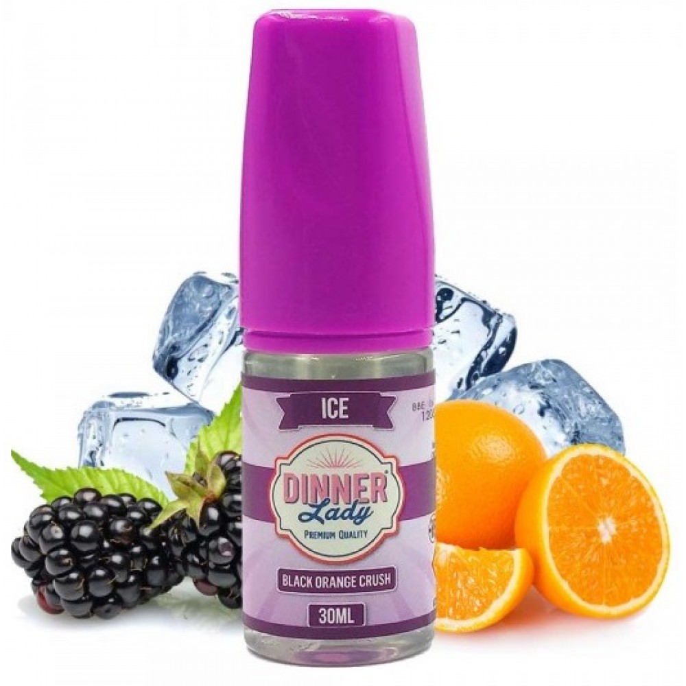 Black Orange Crush Flavor Dinner Lady 30ml Πρώτες Ύλες