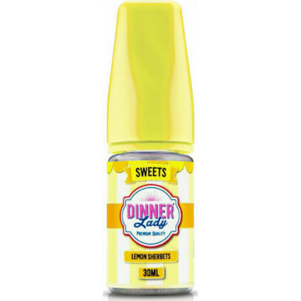 Lemon Sherbets Flavor Dinner Lady 30ml Πρώτες Ύλες