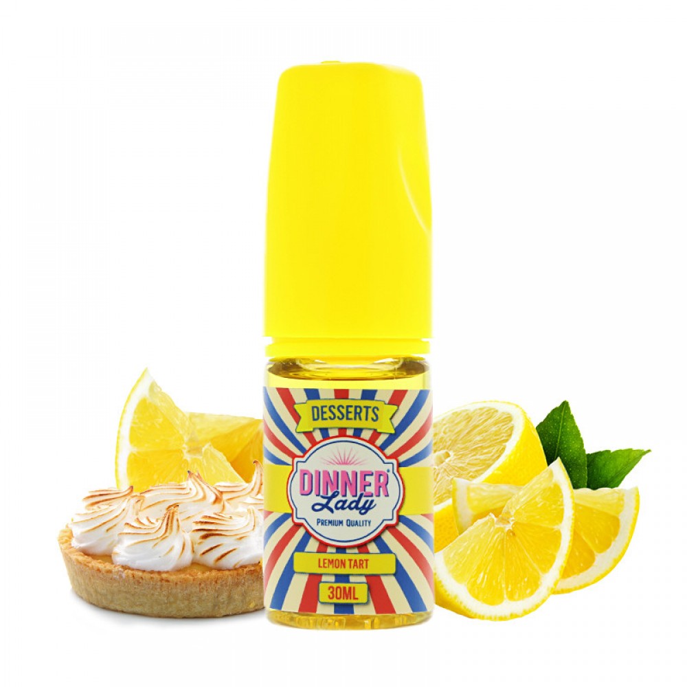 Lemon Tart Flavor Dinner Lady 30ml Πρώτες Ύλες