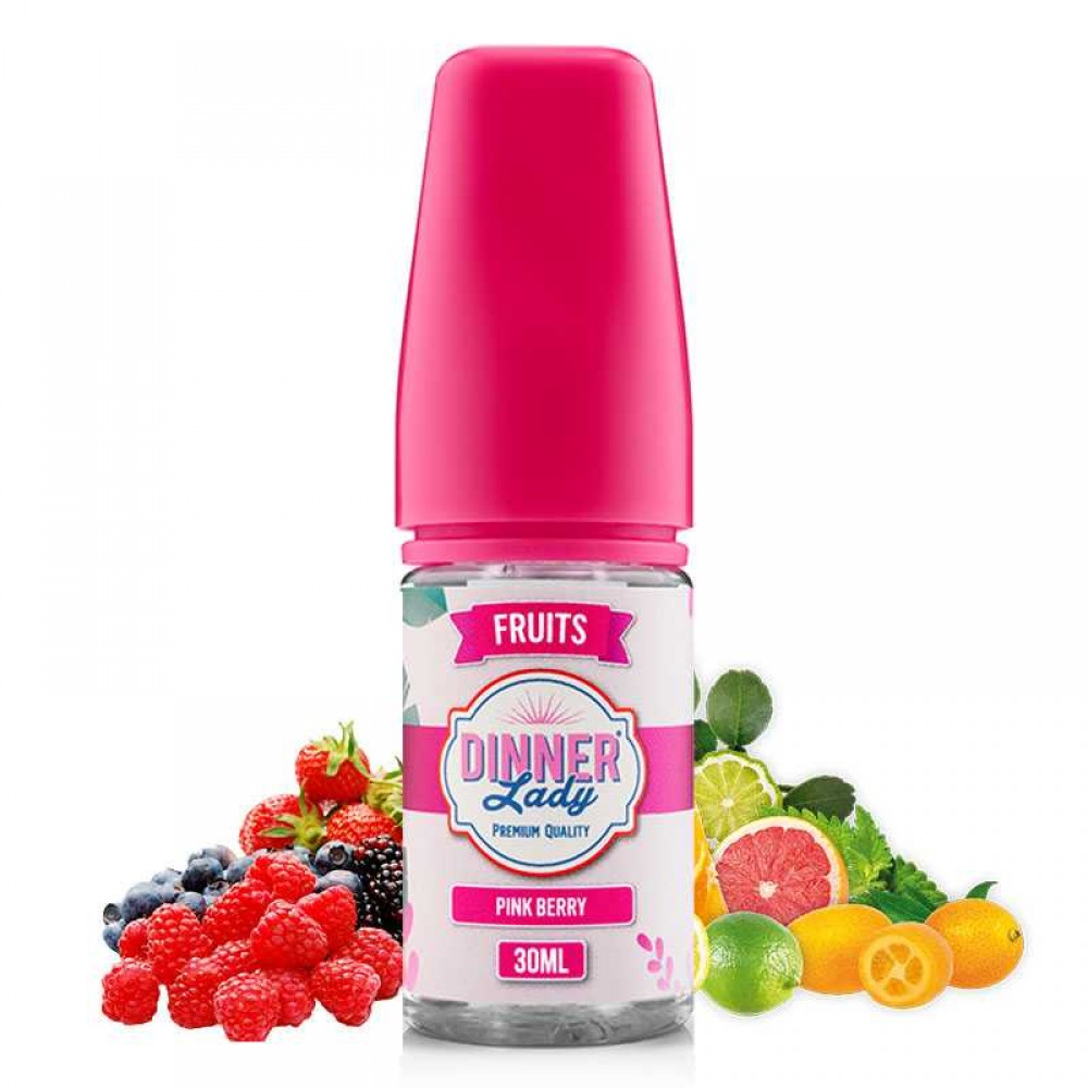 Pink Berry Flavor Dinner Lady 30ml Πρώτες Ύλες
