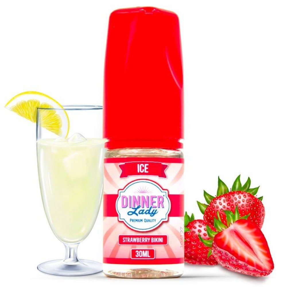 Strawberry Bikini Flavor Dinner Lady 30ml Πρώτες Ύλες