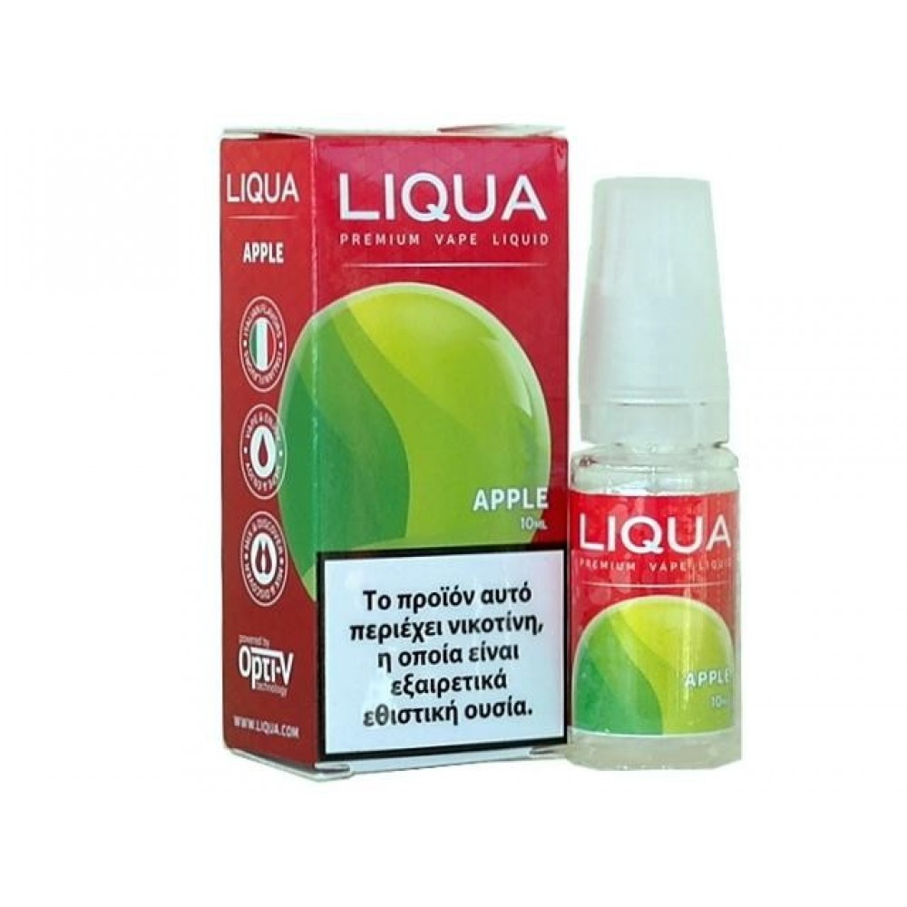 Apple 3mg 10ml Liqua Υγρά Αναπλήρωσης