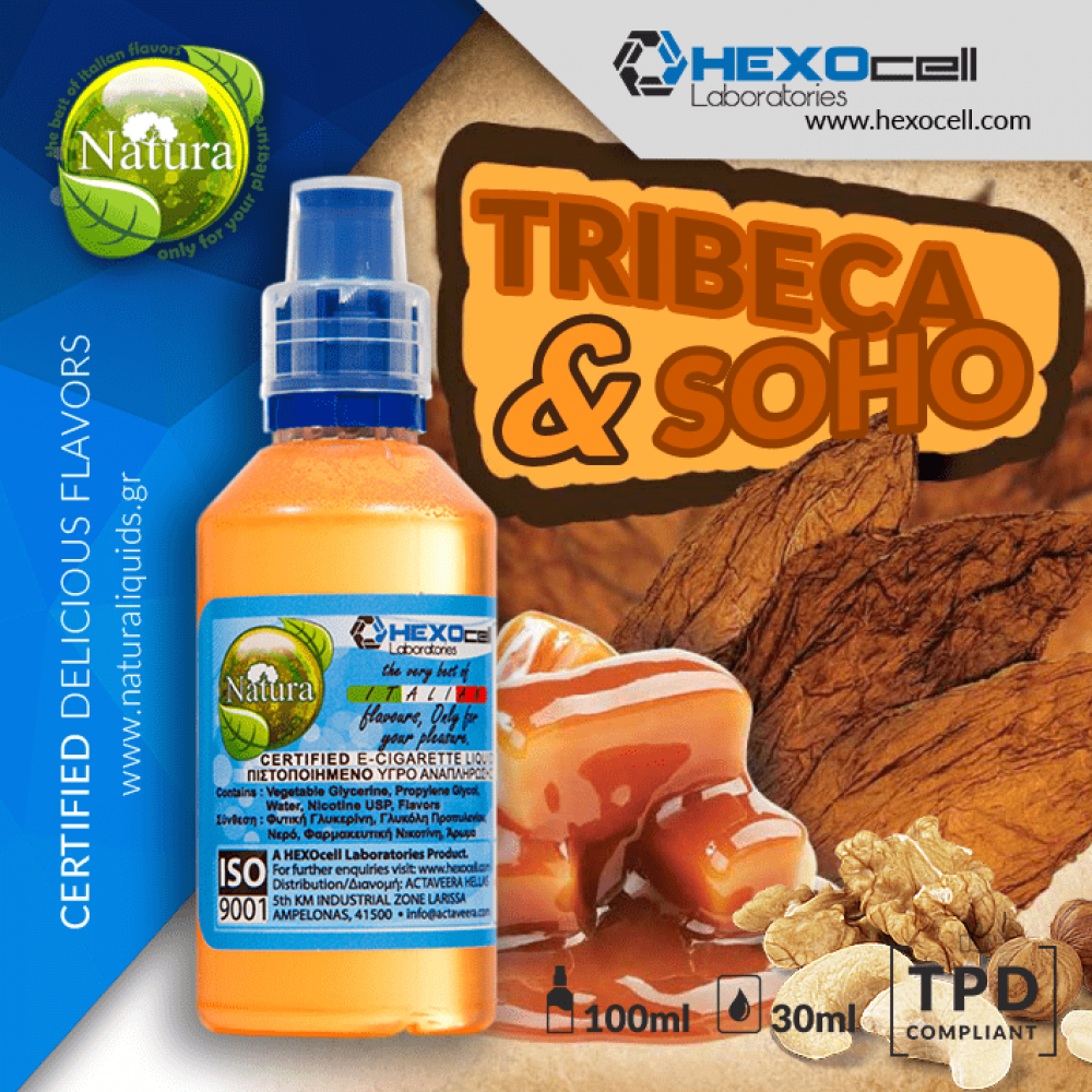 Tribeca Soho Natura Mix Shake Vape 60ml Flavorshots