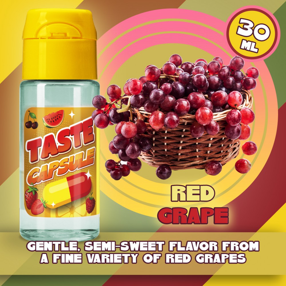 Κόκκινο Σταφύλι Taste Capsule Flavour Shots 15/30ml