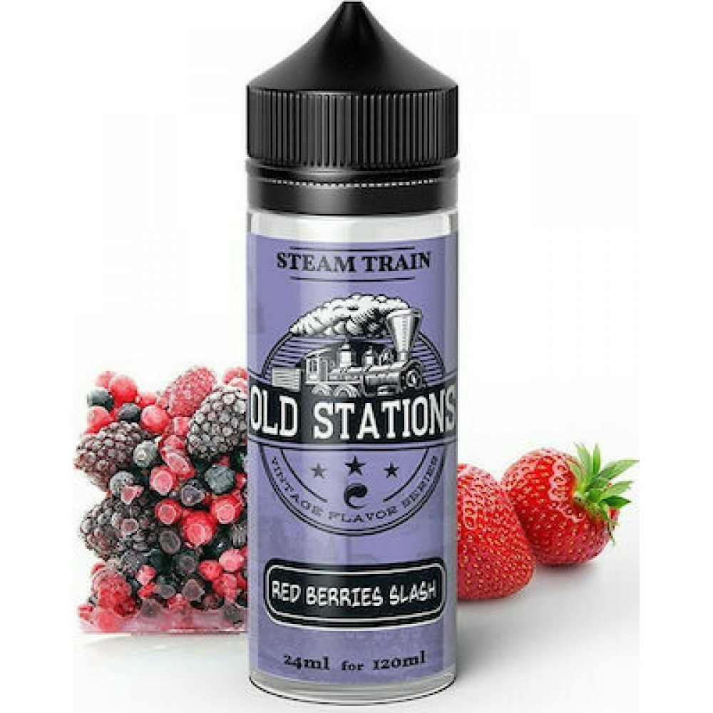Red Berries Slash Old Stations Steamtrain Flavour shot 120ml Flavorshots