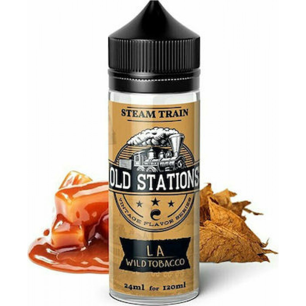 LA Wild Tobacco Old Stations Steamtrain Flavour shot 120ml Flavorshots