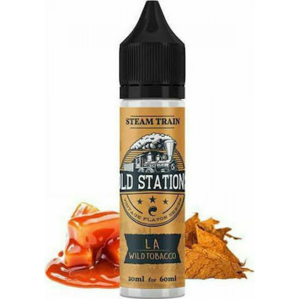 LA Wild Tobacco Old Stations Steamtrain Flavour shot  60ml Flavorshots