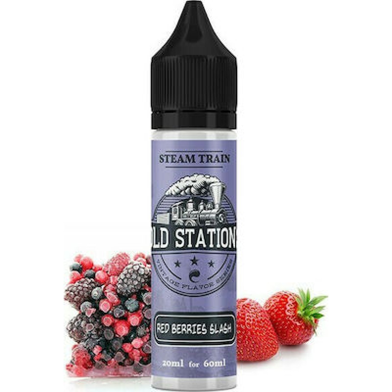 Red Berries Slash Old Stations Steam Train Flavour shot  60ml