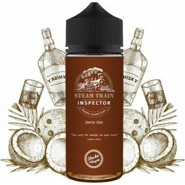 Inspector Steam Train Flavour shot  120ml